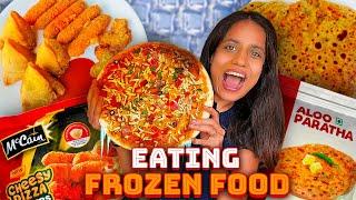 I Ate Only Frozen Food For 24 Hours   | Food Challenge | @sosaute