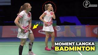 Penonton Sampai Tak Percaya..!!! Deretan Moment Langka Badminton yg Bikin Geleng-Geleng