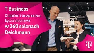 Stabilne i bezpieczne łącza sieciowe w 260 salonach Deichmann | T-Mobile dla Biznesu