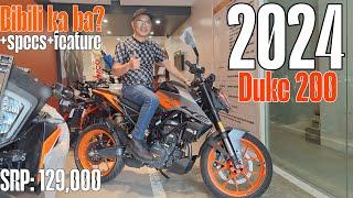 2024 New  KTM Duke 200  , Tagalog Review , Specs & Feature - Actual Unit Activation & Price 129k