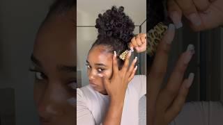 A quick grwm  #naturalhair