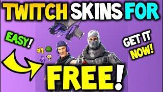 How To get TWITCH PRIME SKINS FOR FREE! Fortnite Battle Royale! - XBOX / PS4 and PC! 100% FREE SKINS
