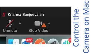 Zoom camera permission | How control or disable camera on Mac Zoom | Online meetings with Zoom