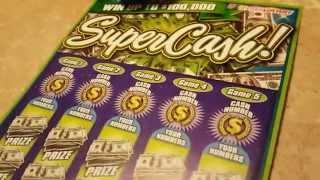 Shelly N Charlie And A Super Cash Indiana Lottery Scratch Off