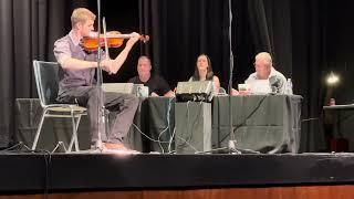 Ethan Harty 2023 Canadian Grand Masters Fiddle Competition Final Set @ Truro, NS