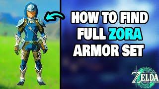 How To Find The FULL Zora Armor Set in Zelda Tears of the Kingdom (STEP-BY-STEP)