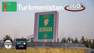  360° Ruhnama Book | Ashgabat, Turkmenistan 【GoPro VR Travel | 360 Video】