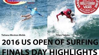 2016 VANS US Open of Surfing FINALS DAY Highlights