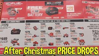 Crazy price drops after Black friday deals hurry Home Depot 2024 Dec 25