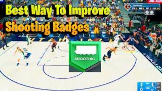 How To Improve Your Shooting Badges In NBA 2K22!! | Best Way To Upgrade Badges