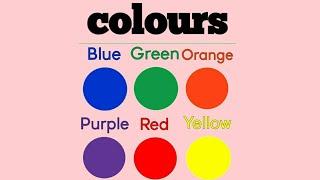 Learning Colours For Kids/print Channel