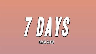 Craig David - 7 Days (Lyrics)