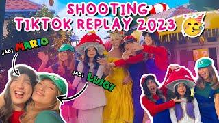 JADI MARIO BROS DI TIKTOK REPLAY 2023 BEHIND THE SCENE SHOOTING SAMA MEISSIE , IRENE SUWANDI 