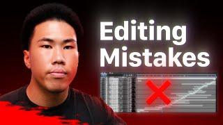 5 Editing Mistakes EVERY editors must avoid