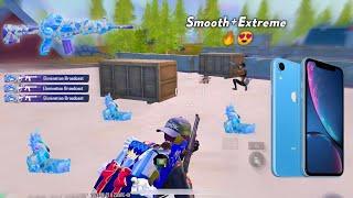 iPhone XR PUBG  Smooth + Extreme Graphics  | 4 Finger + Gyroscope | Livik Gameplay