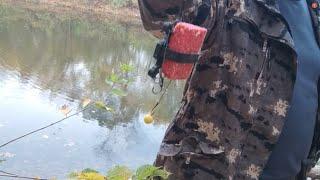 Теплый и холодный каналы Новочеркасской ГРЭС. Разведка мест. НА ВОДЕ