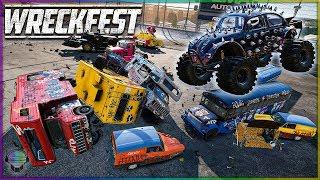 MONSTER TRUCK DERBY DESTRUCTION! | Wreckfest