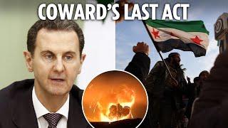 Tyrant Assad 'sold Syrian military secrets to enemy Israel to let him ESCAPE'