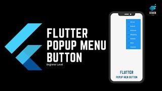 FLUTTER | Popup Menu Button [2022] | Beginner Level