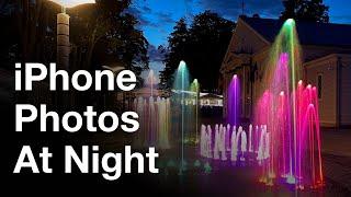 How To Take Sharp iPhone Night Photos