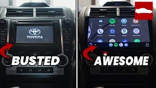 Fix Your Camry Radio For Half The Price With A HUGE Upgrade: