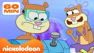 SpongeBob | 1 uur lang SpongeBob en Sandy die beste vrienden zijn. | Nickelodeon Nederlands