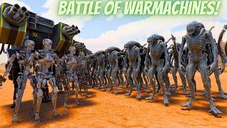 3.500 T-45 & T-800 TERMINATORS vs 1 MILLION ALIENS INVASION | BATTLE SIMULATOR 2 | UEBS 2