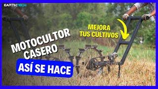 ¿Cómo HACER tu propio MOTOCULTOR eléctrico casero? | Proceso paso a paso