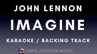 John Lennon - Imagine | Karaoke / Backing Track / Instrumental With Lyrics