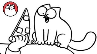 Pizza Cat - Simon's Cat | SHORTS #46