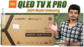 Unboxing the Mi x Pro QLED TV: Your Next Home Entertainment Upgrade |Unboxing Mi x Pro QLED TV 55 In