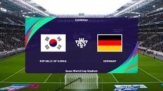 South Korea U20 vs Germany U20 (07/09/2024) U20 FIFA World Cup PES 2021