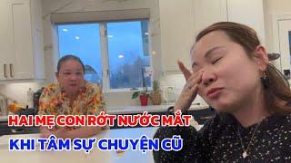 Tâm Sự Của Mẹ, 2 Mẹ Con Rớt Nước Mắt KHI NÓI CHUYỆN XƯA, Phản Ứng Của Bố Mẹ Ăn Thử Món Egg Salad