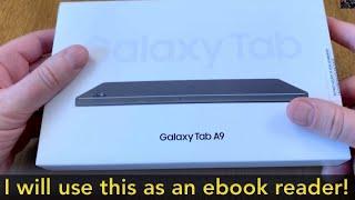 Samsung Galaxy Tab A9 - 8.7-inch Android Tablet that I will use as an ebook Reader with KOReader