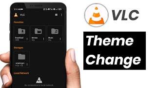 how to change theme in vlc app | dark mode vlc player