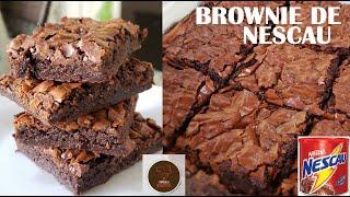 BROWNIE DE NESCAU | FÁCIL, rápido e econômico!!!