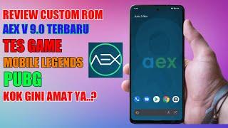 Review custom Rom AEX AOSP Extended V 9.0 Terbaru Android 12