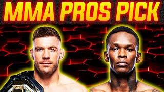 MMA Pros Pick  Dricus Du Plessis vs. Israel Adesanya  - Part 2  UFC 305