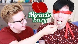 Phil and Tyler's MIRACLE BERRY TASTE TEST!