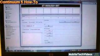 Samsung Captivate (How To Install Continuum v5)