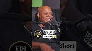 Too short Talks Old Vs New in Hip Hop and the NBA #shorts