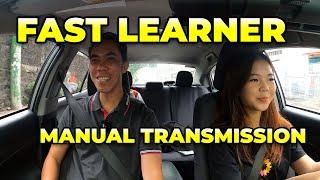 Fast learner on Manual Transmission