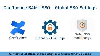 Confluence SAML SSO | Single Sign-On into Confluence | SSO Setting | SSO into Confluence Data Center