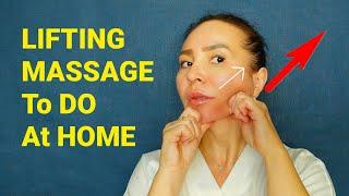 LIFTING MASSAGE tutorial | Anti-aging lifting techniques