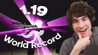 I GOT THE 1.19 MINECRAFT WORLD RECORD FINALLY