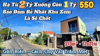 Hạ Giá Bán Gấp Lô Đất 313m² Có Thổ Cư Ngay Trung Trâm Thị Trấn Đất Đỏ Đi Biển 10 Phút #bandat