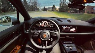 2024 Porsche Cayenne S - POV Review (Night)