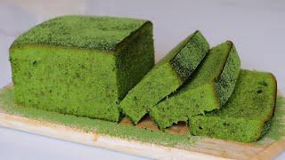 How To Make Moist Butter Cake [Matcha Green Tea] Matcha Cake Butter / Easy Matcha Butter Cake Recipe