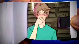 Steve in Minecraft Anime Flipbook Ep2