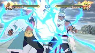 Naruto Shippuden Ultimate Ninja Storm 4 Raikage Ay Killer Bee Darui VS Naruto Minato Tsunade